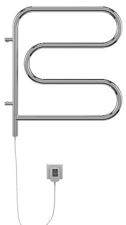 Электро 25 F-обр 600х600 поворотный Полотенцесушитель TERMINUS Ростов-на-Дону - фото 2