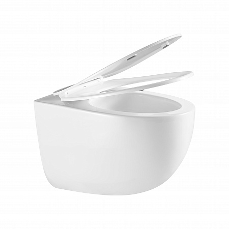 Подвесной унитаз безободковый Terminus Енисей Монолит 560х390 белый Ростов-на-Дону - фото 7