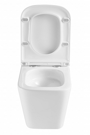 Подвесной унитаз безободковый Terminus Ватикан Монолит 490х340 белый Ростов-на-Дону - фото 7