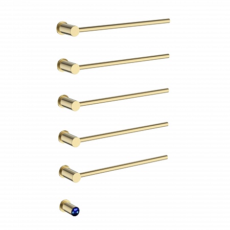 Аккорд П5 500х800 электро Полотенцесушитель TERMINUS Брашированное золото Ростов-на-Дону - фото 1